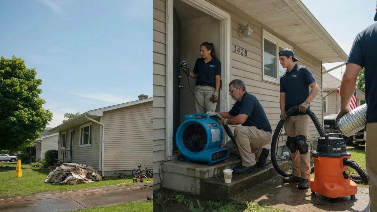 Water Damage Restoration in Bonnie, IL near me